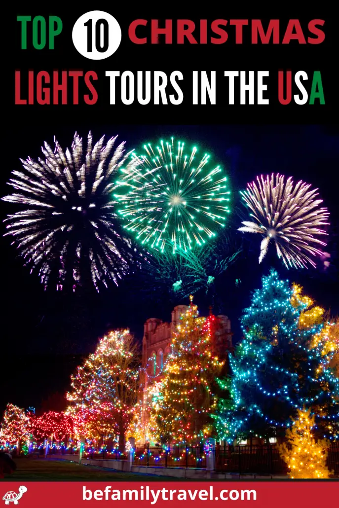 Top 10 Christmas Lights Tours in the USA