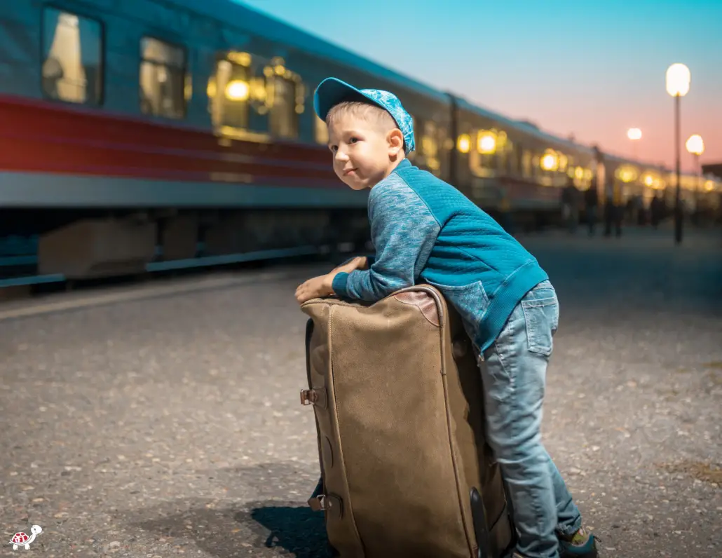 traveling with young children