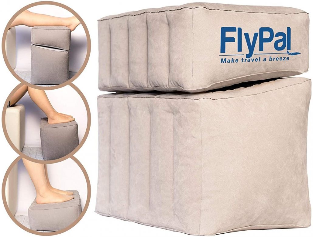Flypal Inflatable Foot Rest for Travel