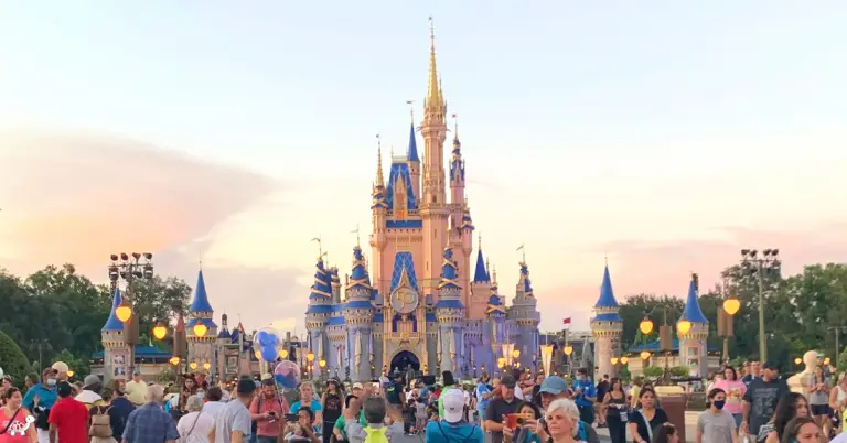 Disney Genie Plus Review Cinderella's Castle 50th Anniversary