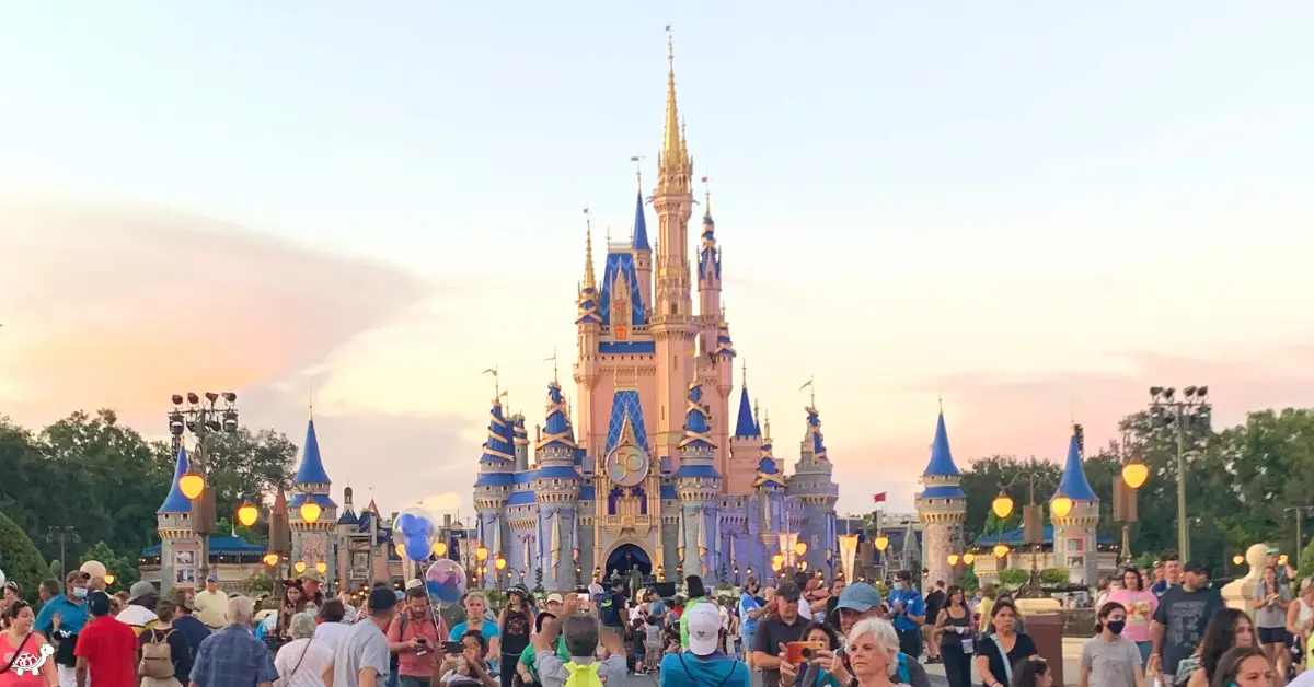 Disney Genie Plus Review Cinderella's Castle 50th Anniversary